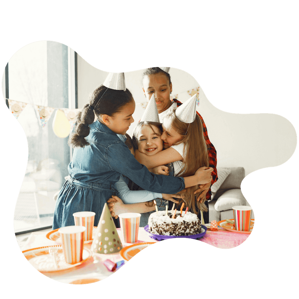 Image of children at a birthday party
