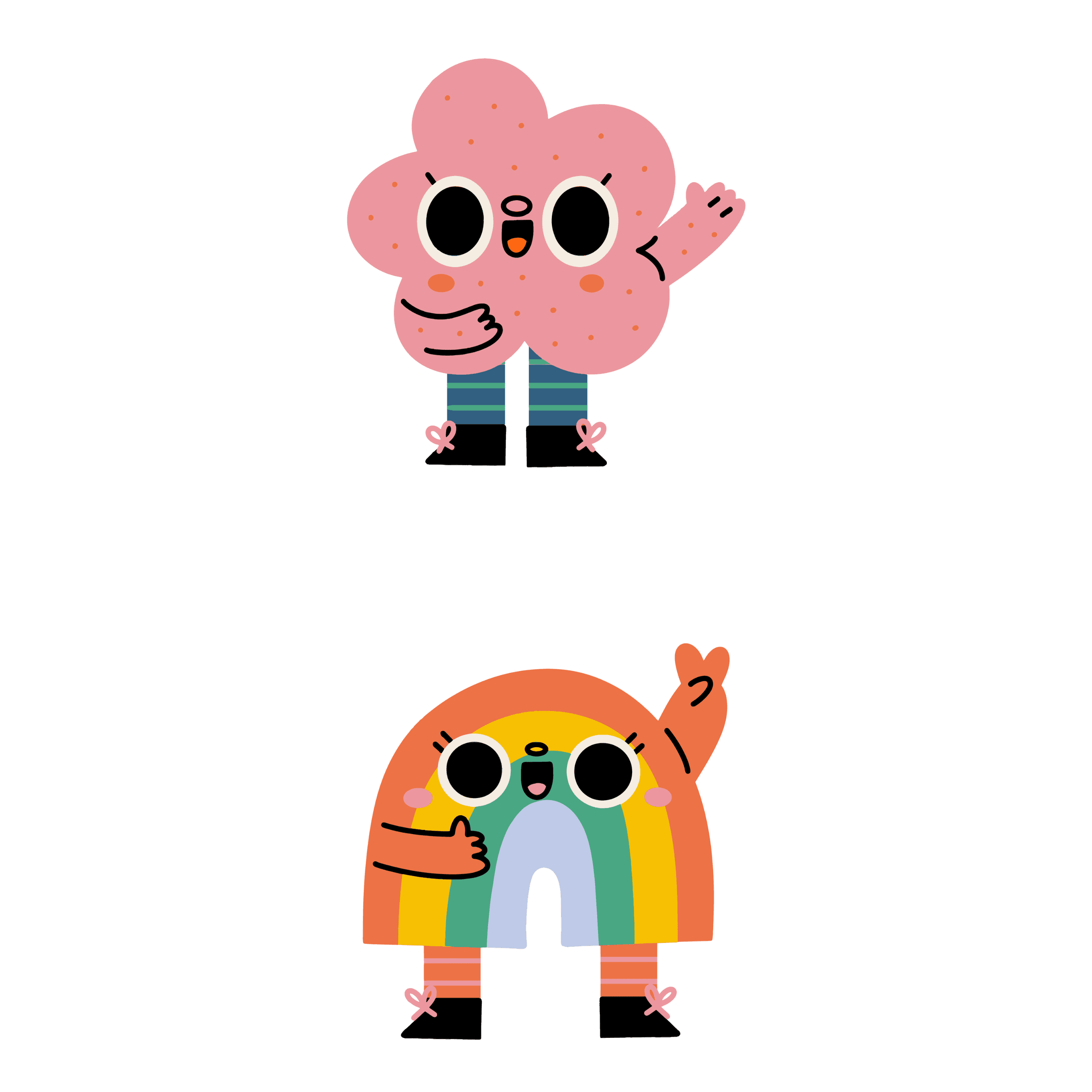 Imaginitive and Inclusive Character Illustrations